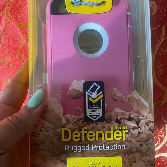 OtterBox Defender Case for iPhone 6/6s Plus Pink Rugged Protection - Picture 1 of 9